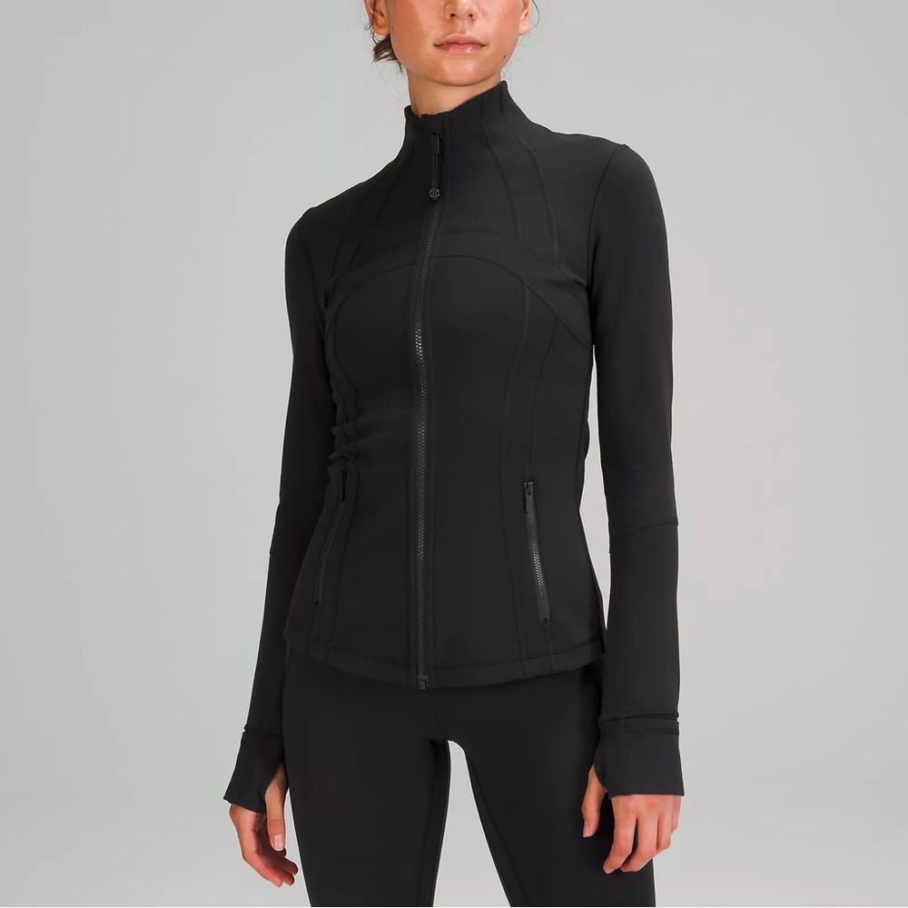 Black Lululemon Define Jacket zip up
